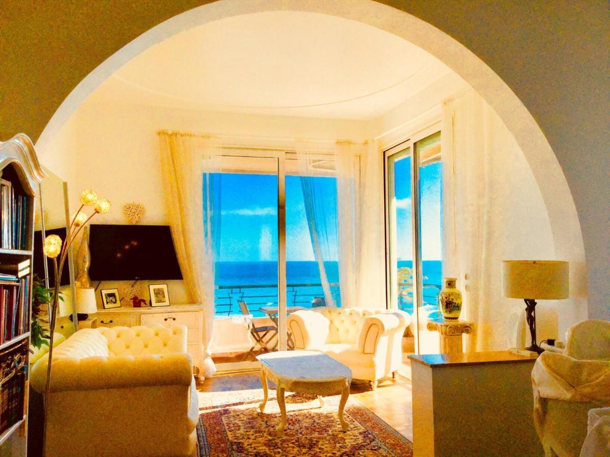 Endless Stunning Mediterranean Sea Views Promenade Des Anglais Nice Ngoại thất bức ảnh